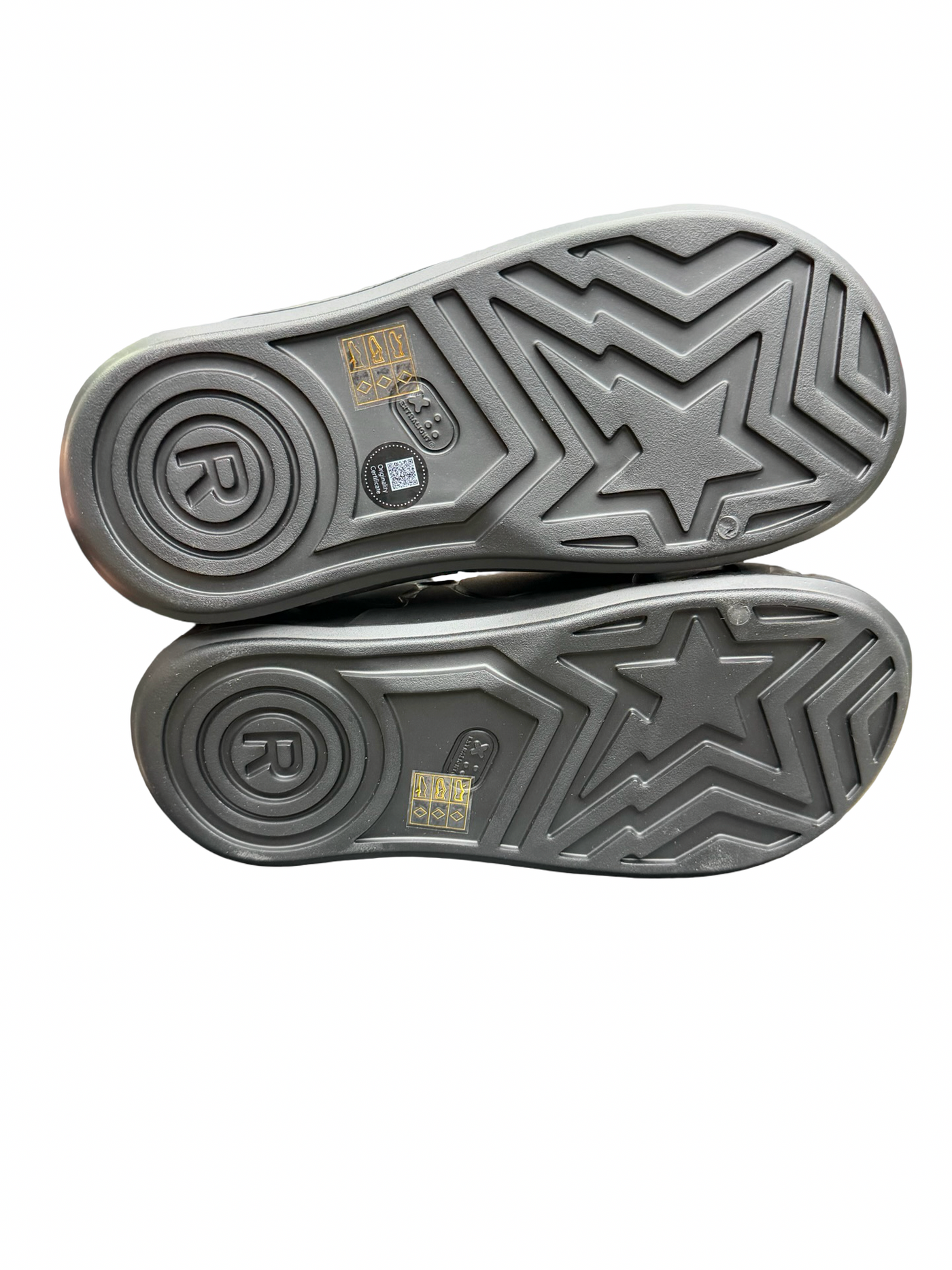 A Bathing Ape Slide #1 Black Solid Camo