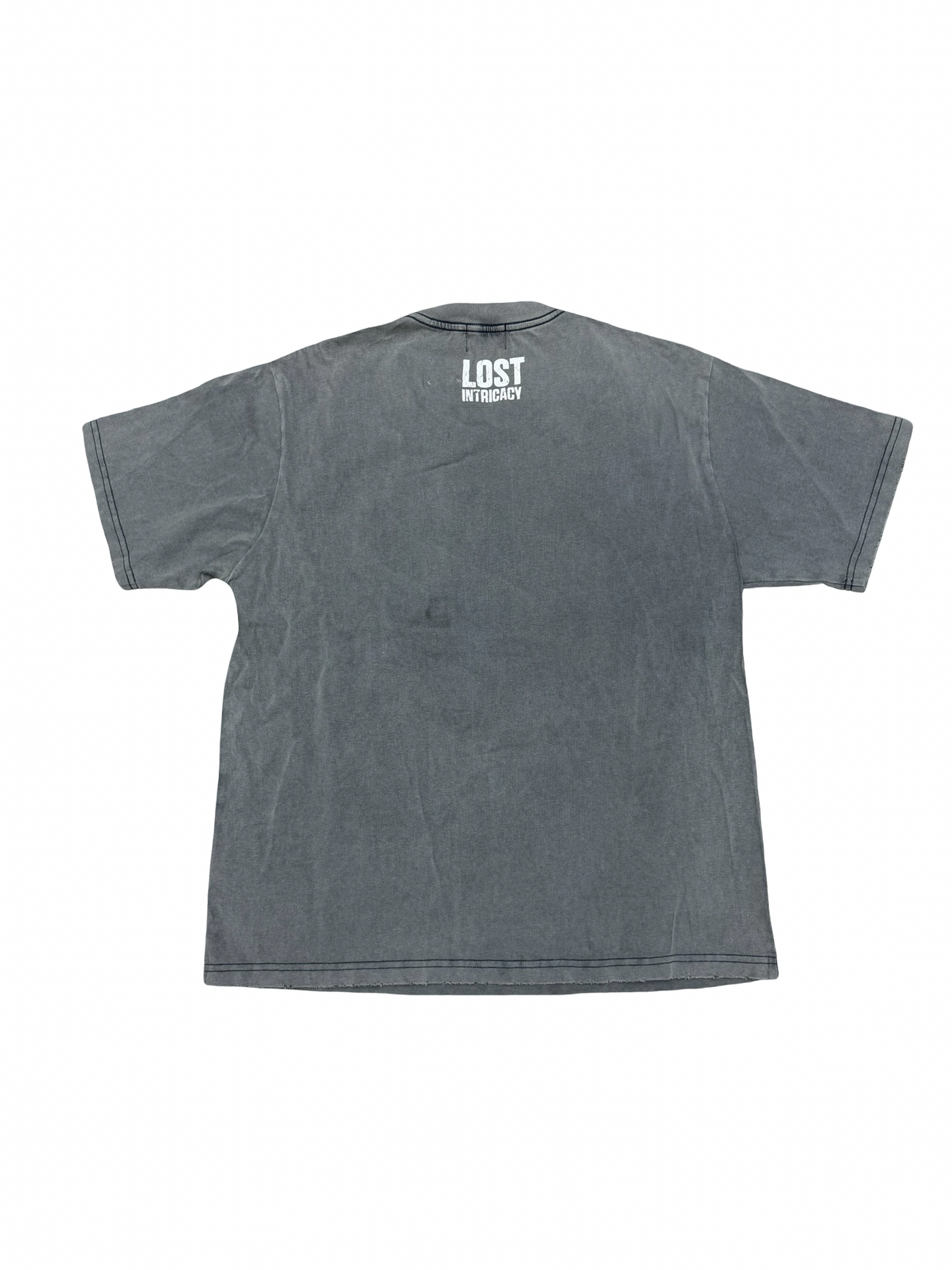 Lost Intricacy Outline T-Shirt Grey