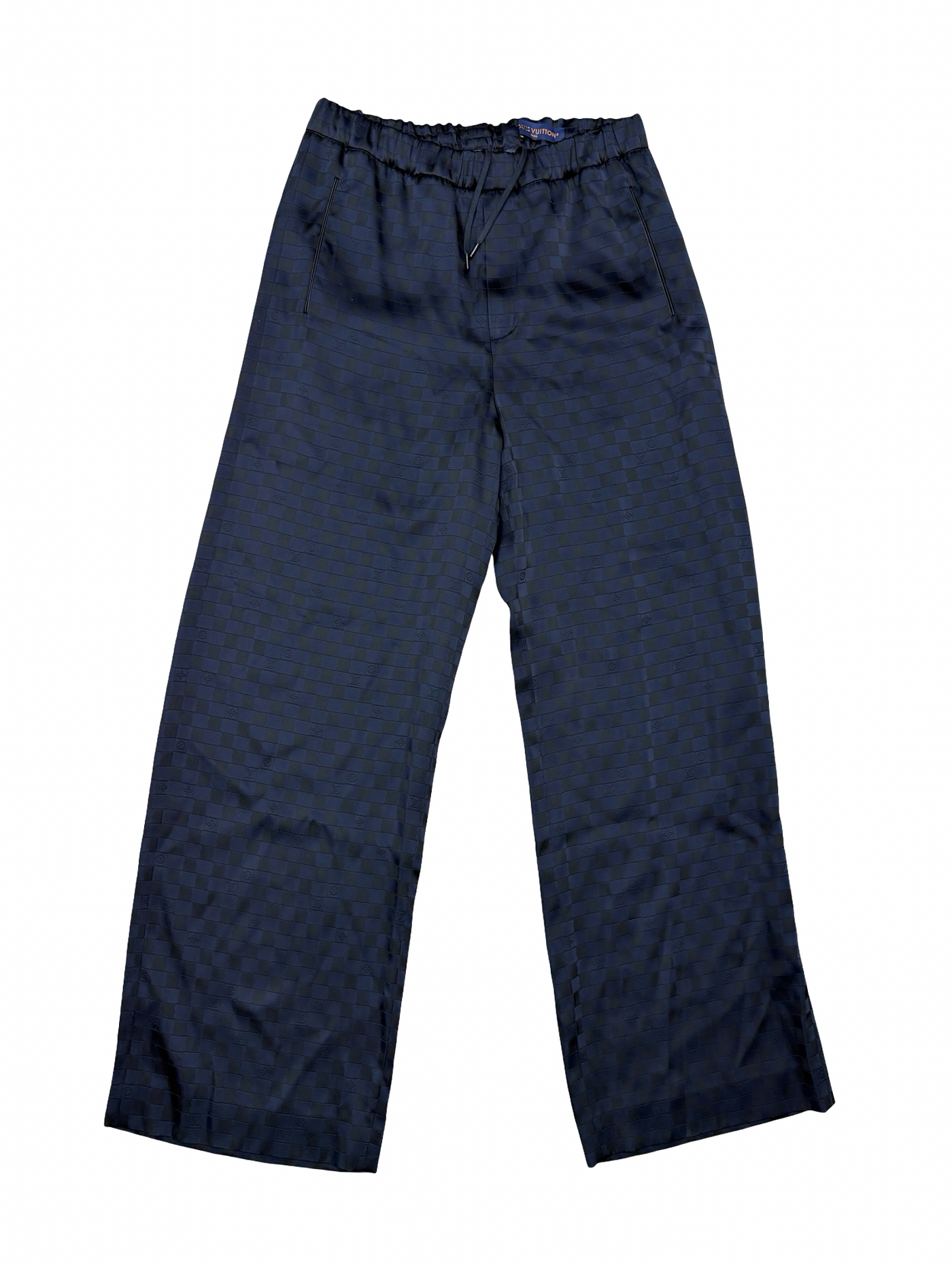 Monogram Silk Blend Pajama Pants