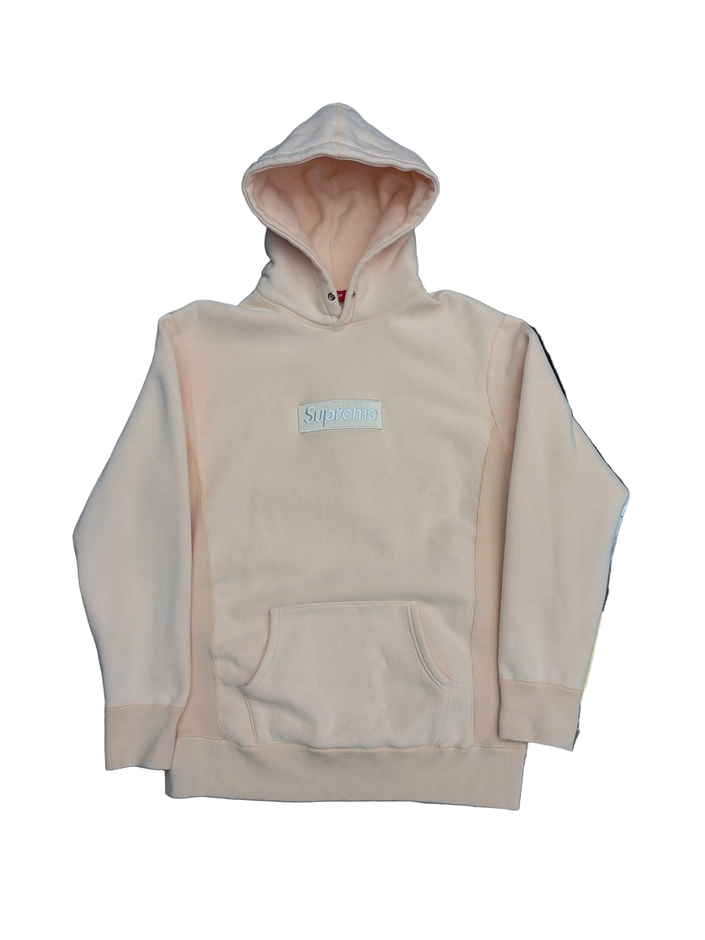 FW16 Supreme Box Logo Hoodie Peach