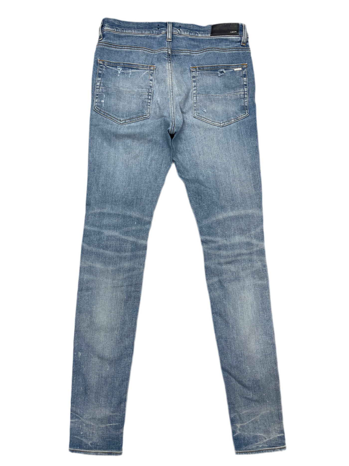 AMIRI Distressed Jeans Light Indigo