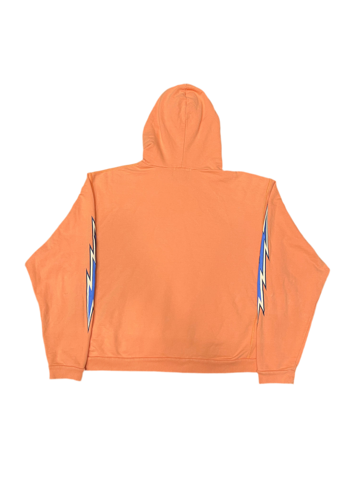 Eric Emanuel Lightning Bolt Hoodie Orange