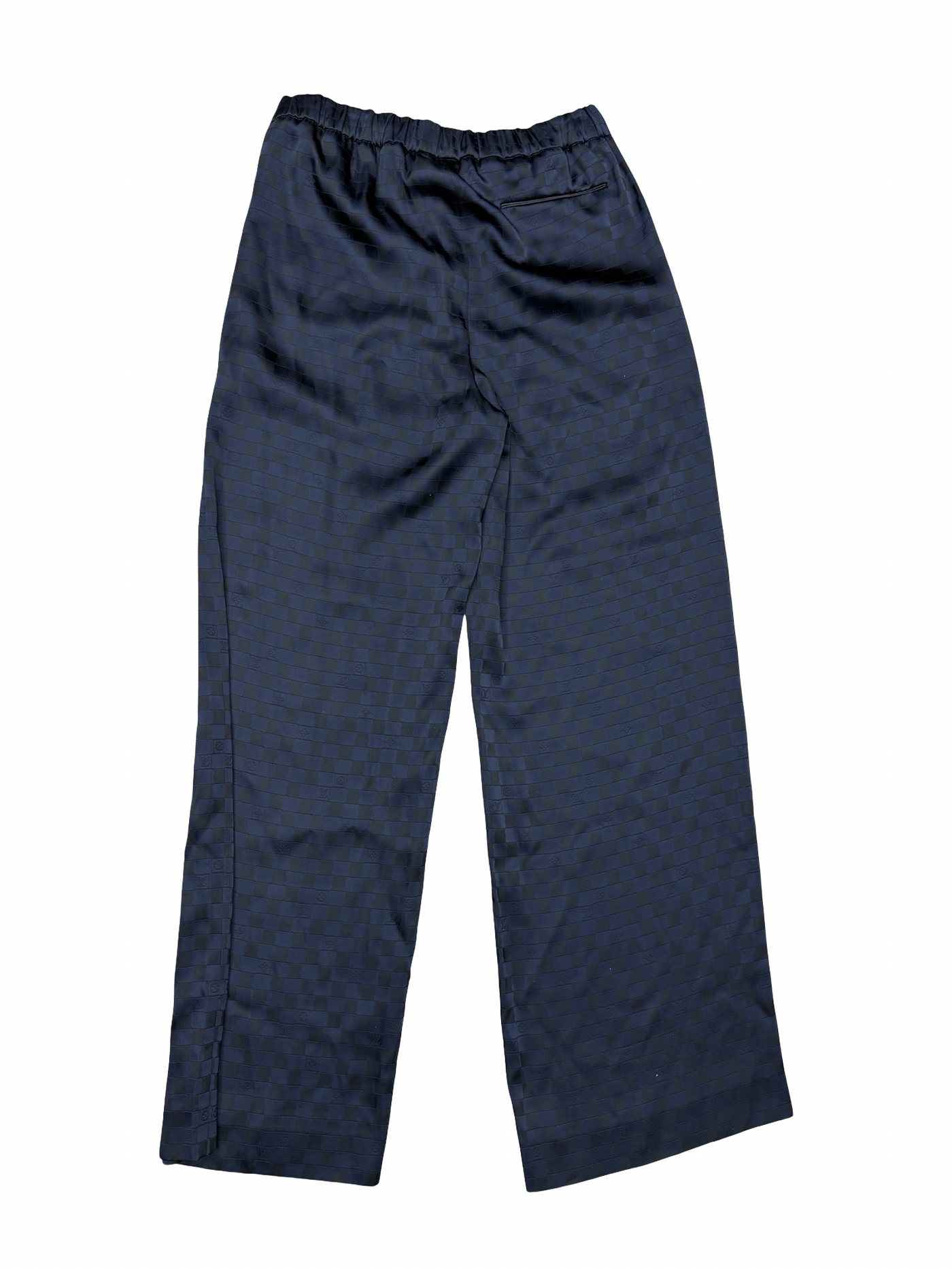 Monogram Silk Blend Pajama Pants
