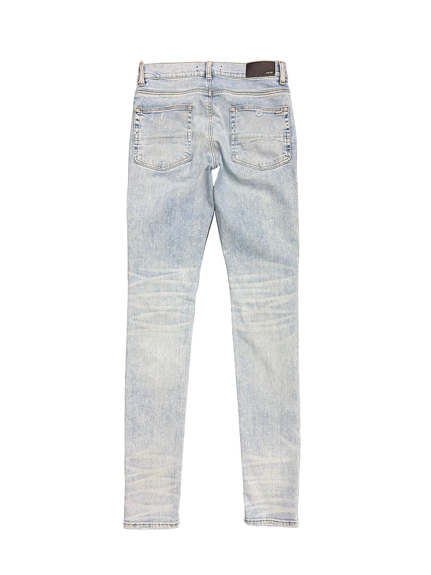 Amiri MX1 Iridescent Skinny Jeans Vintage Blue