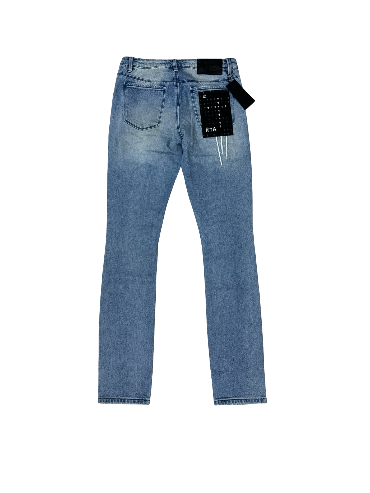RTA Haze Triple Cross Bryant Denim Jeans