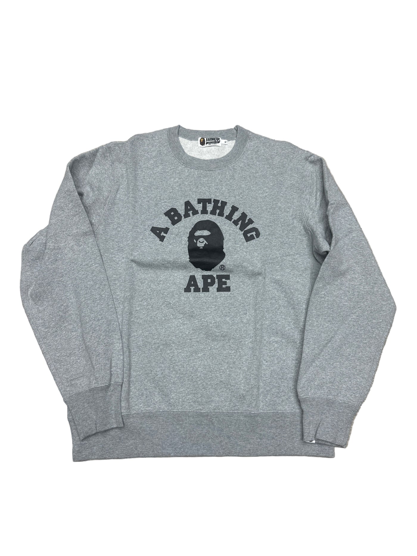 Babe A Bathing Ape Sweatshirt Pullover Grey