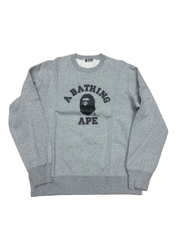 Babe A Bathing Ape Sweatshirt Pullover Grey