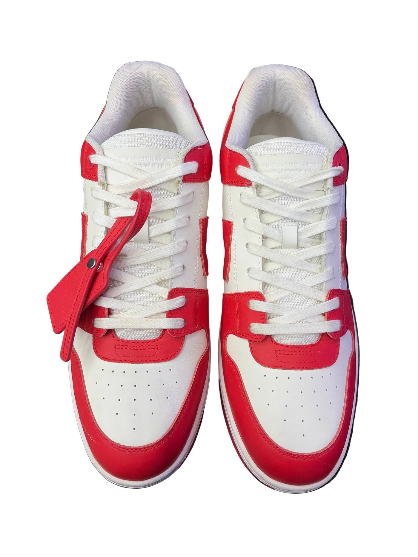 Off-White Out Of Office Sneaker Red White