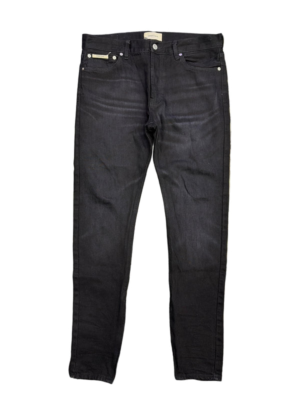 FOG Essentials Zip Ankle Skinny Jeans Black