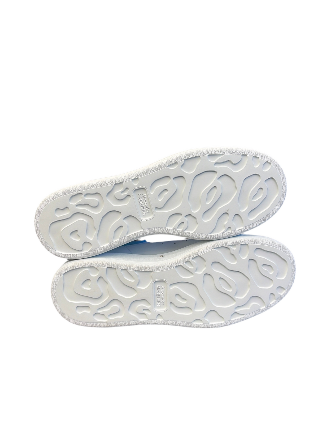 Alexander McQueen Oversized Sneaker White Blue