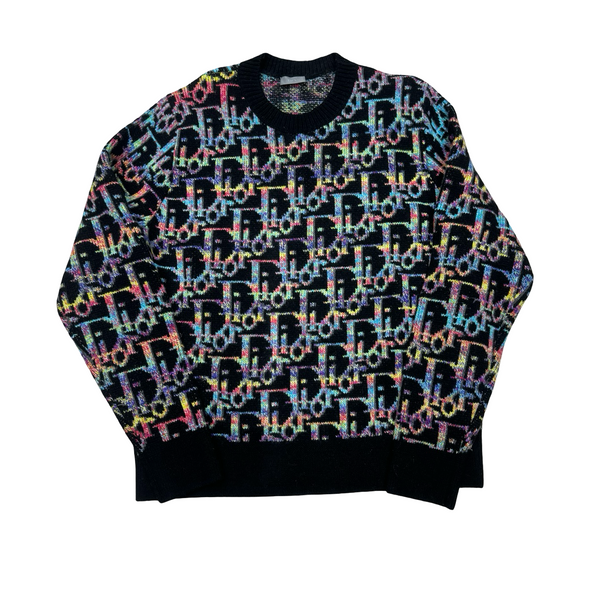 Dior Men Multicolor Oblique Jacquard
Sweater