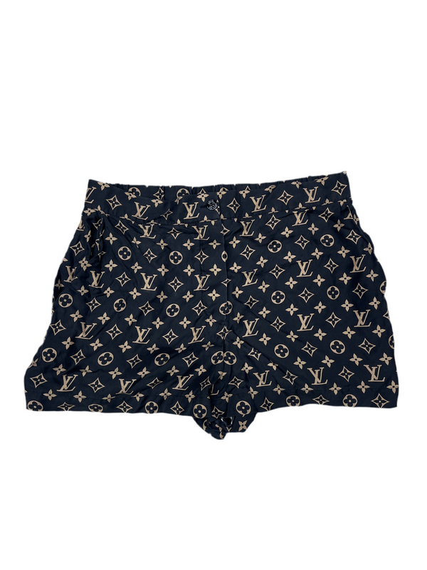 LV Monogram Silk Shorts