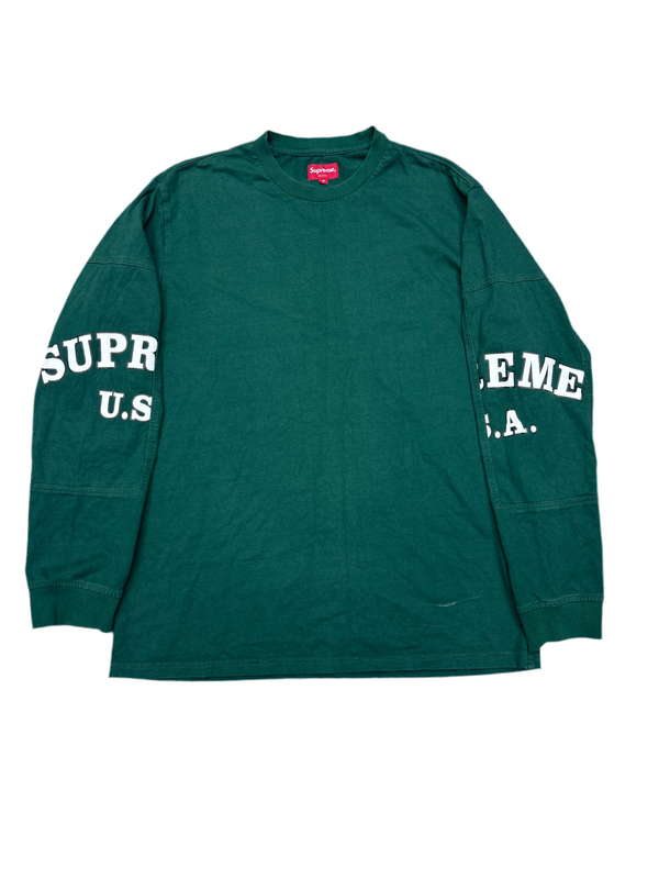 Supreme Cutout Green Long sleeve