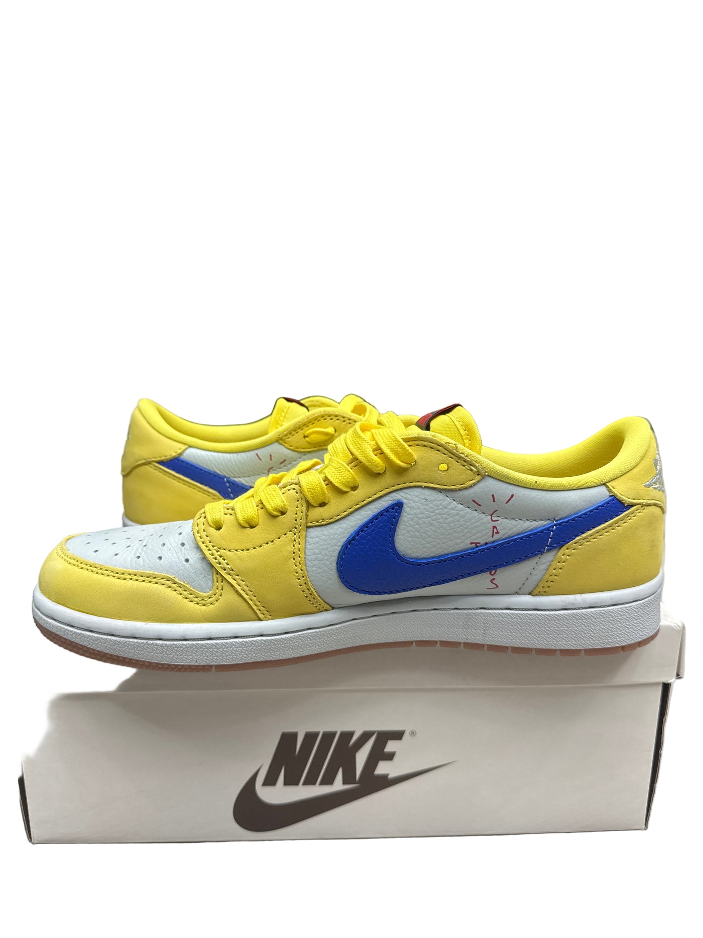 Women's Air Jordan 1 Retro Low OG SP x Travis Scott Canary