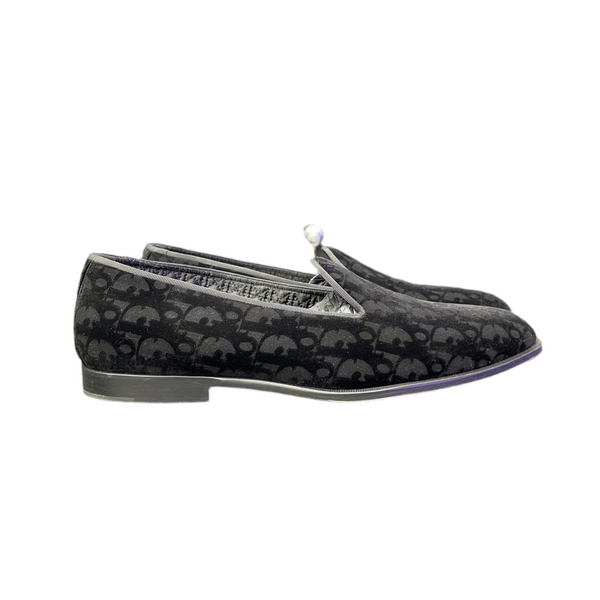 Dior Timeless Loafer Oblique Velvet Black