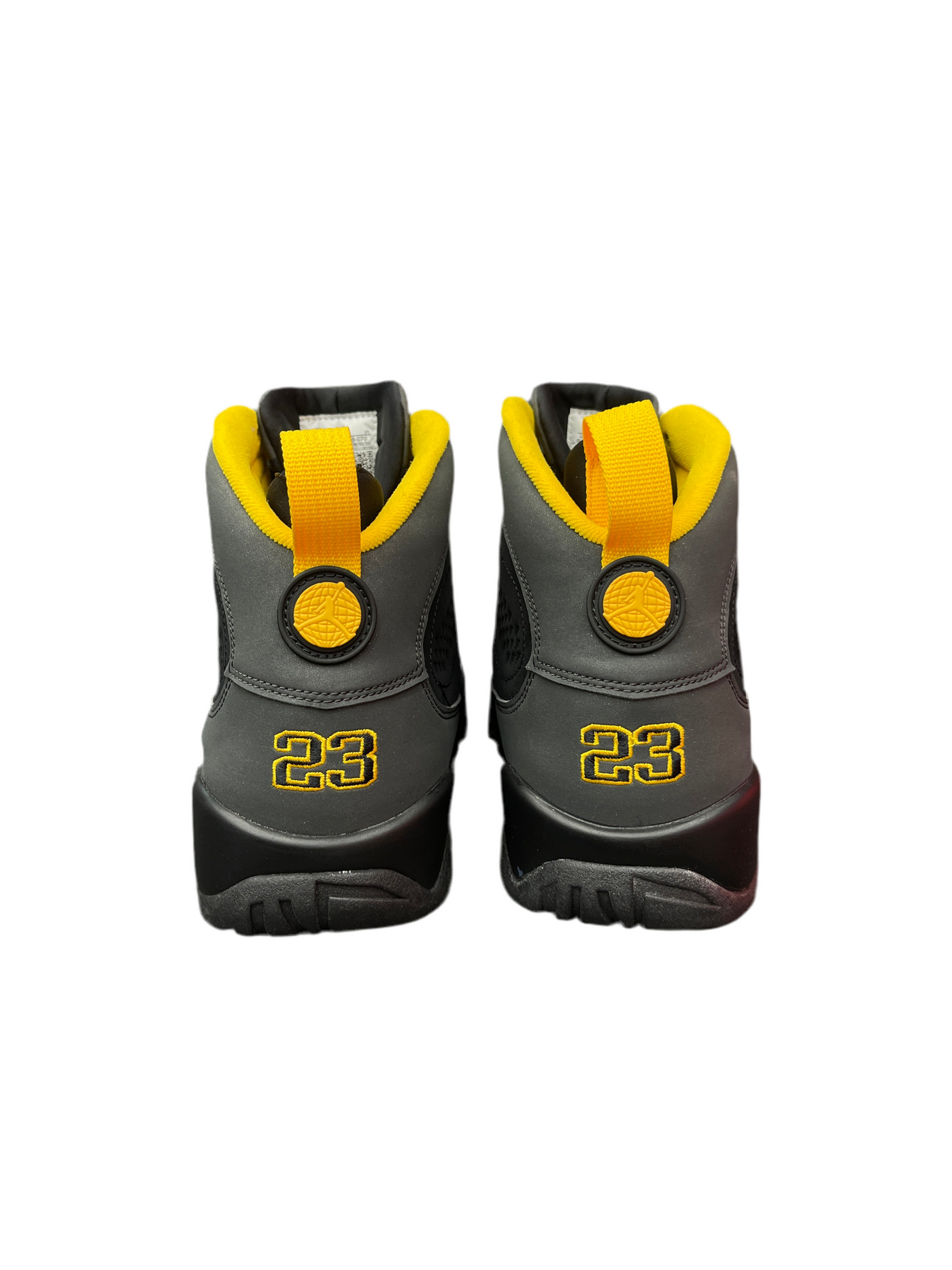 Nike Air Jordan 9 Retro Dark Charcoal University Gold