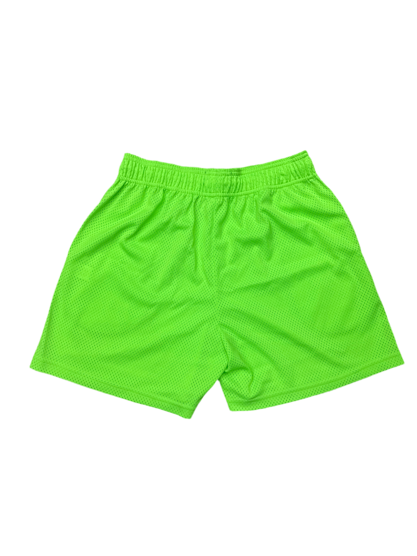 EE Neon Green Mesh Shorts