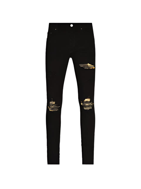 Amiri MX1 Aloha Black Jeans