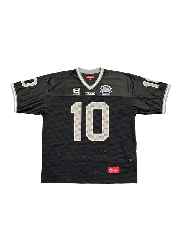 SS26 Supreme Find God Football Jersey Black