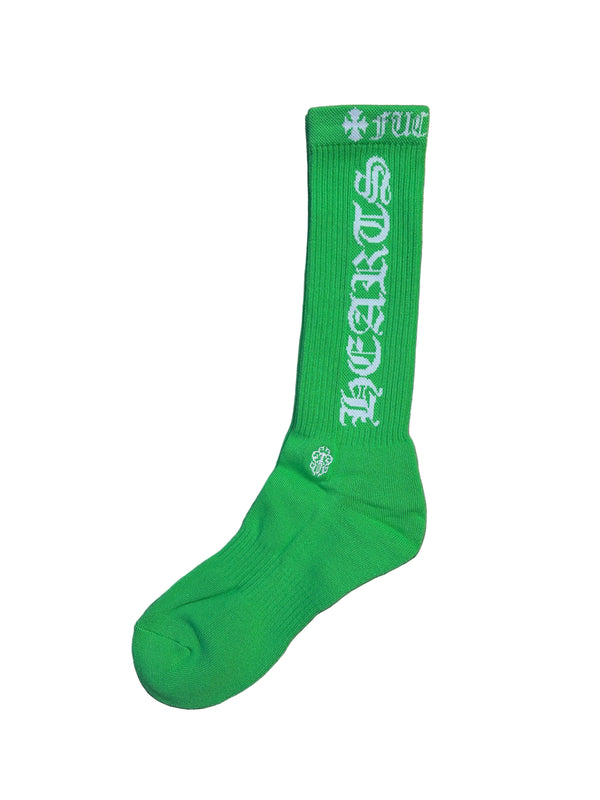 Chrome Hearts CH Logo Socks Green