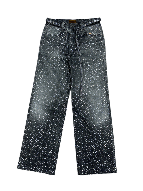 BIRTH OF ROYAL CHILD Swarovski
Diamond Boro Jeans Grey