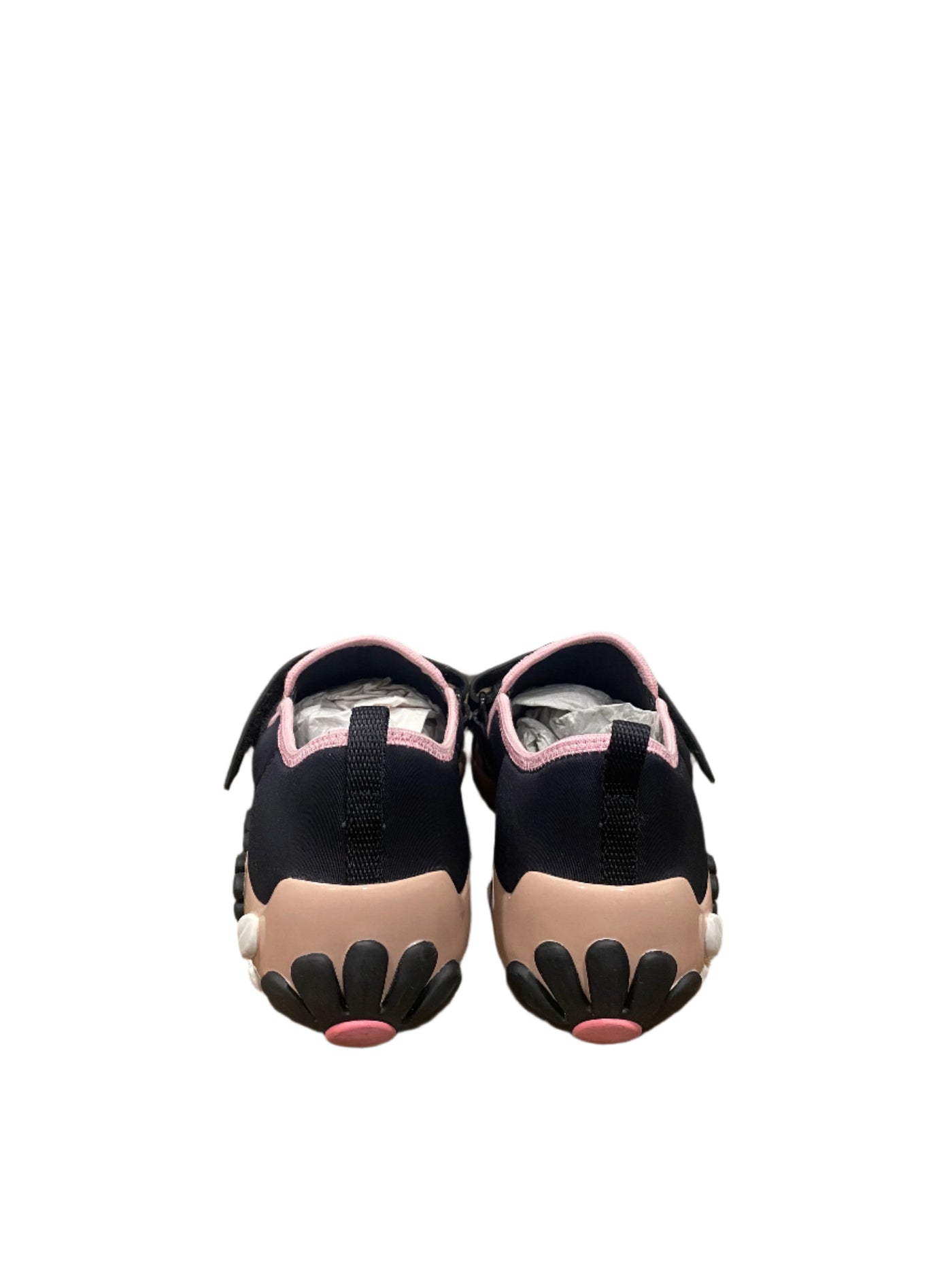 WMNS Prada Neoprene Flower Sneakers Navy Pink