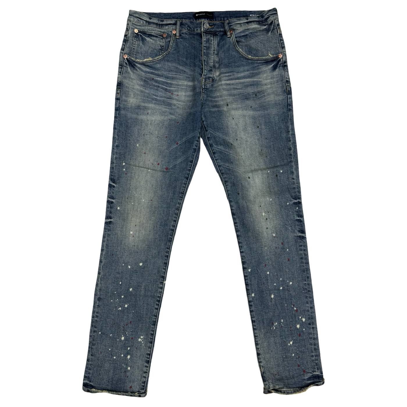 Purple Brand Vintage Spotted
Indigo Jeans