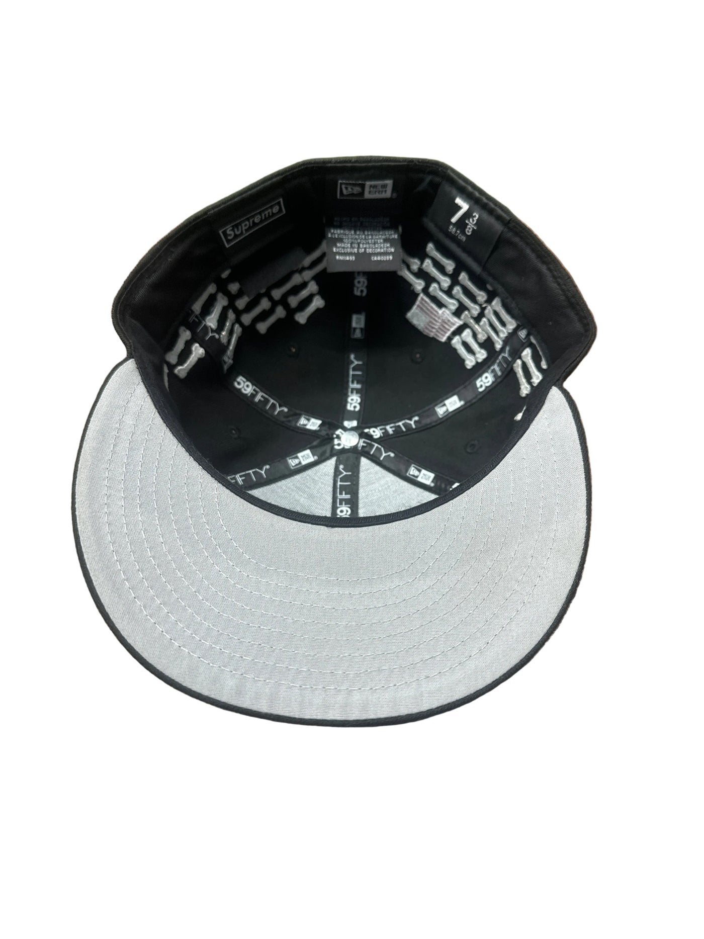 Supreme Bones Box Logo New Era 59Fifty