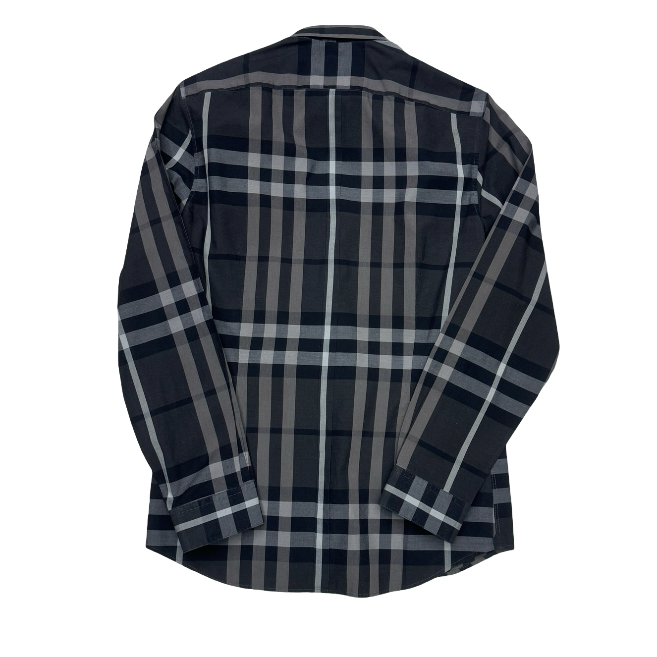 Burberry Brit Plaid Print Long Sleeve Shirt