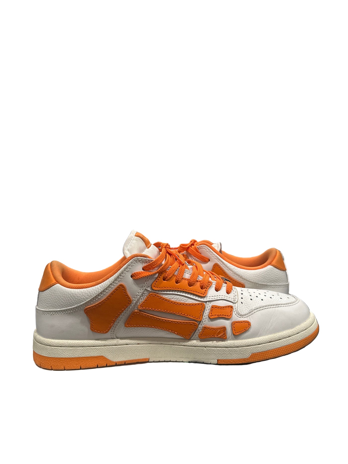 Amiri Skeleton Top Low White Orange