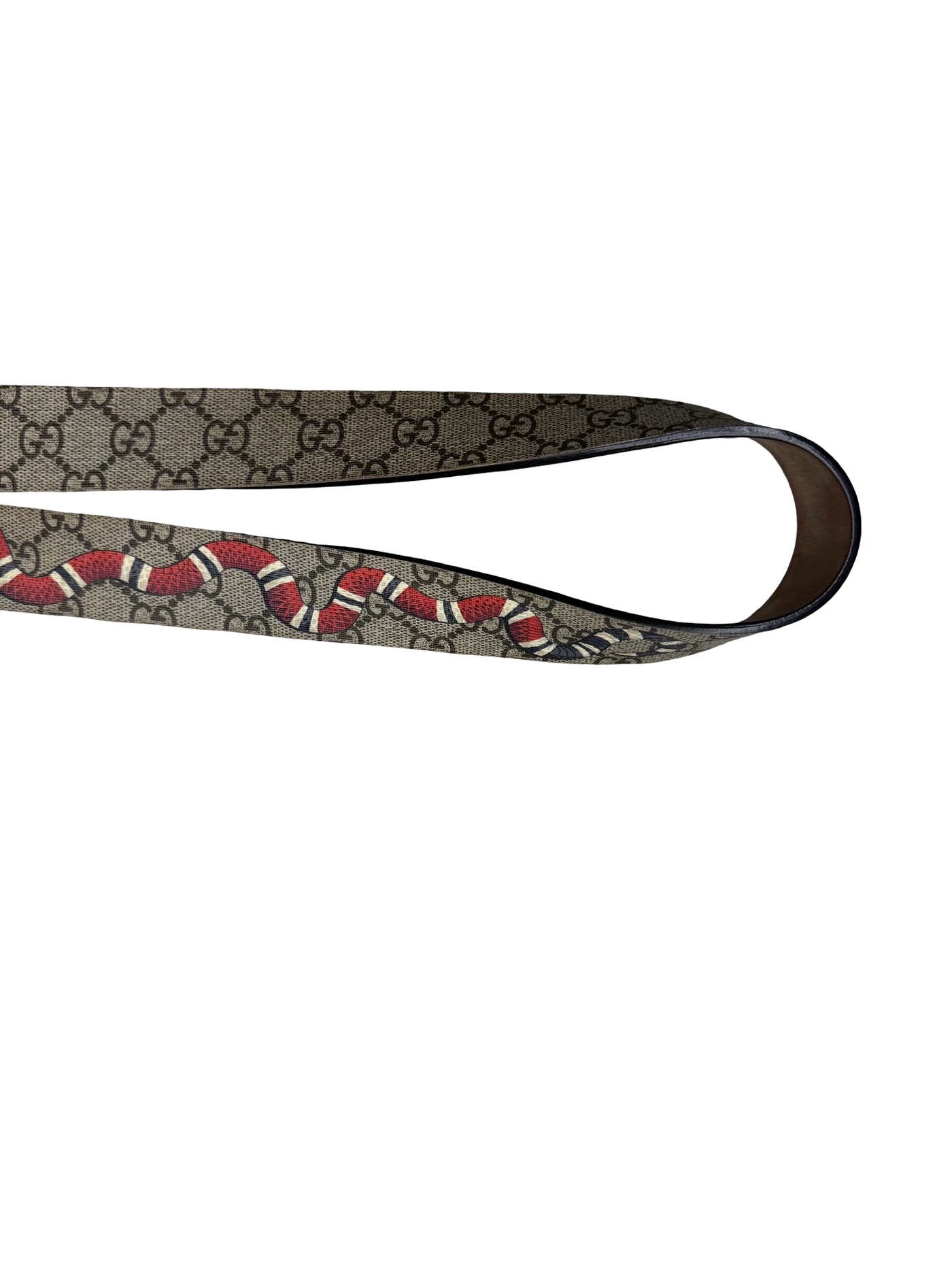 Gucci GG Supreme Canvas Kingsnake Belt