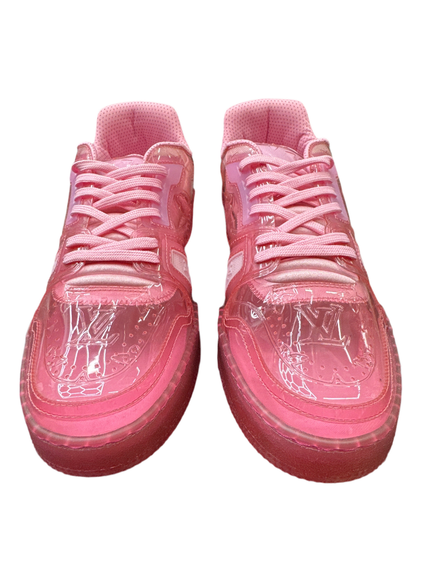 LV Trainer Transparent Pink