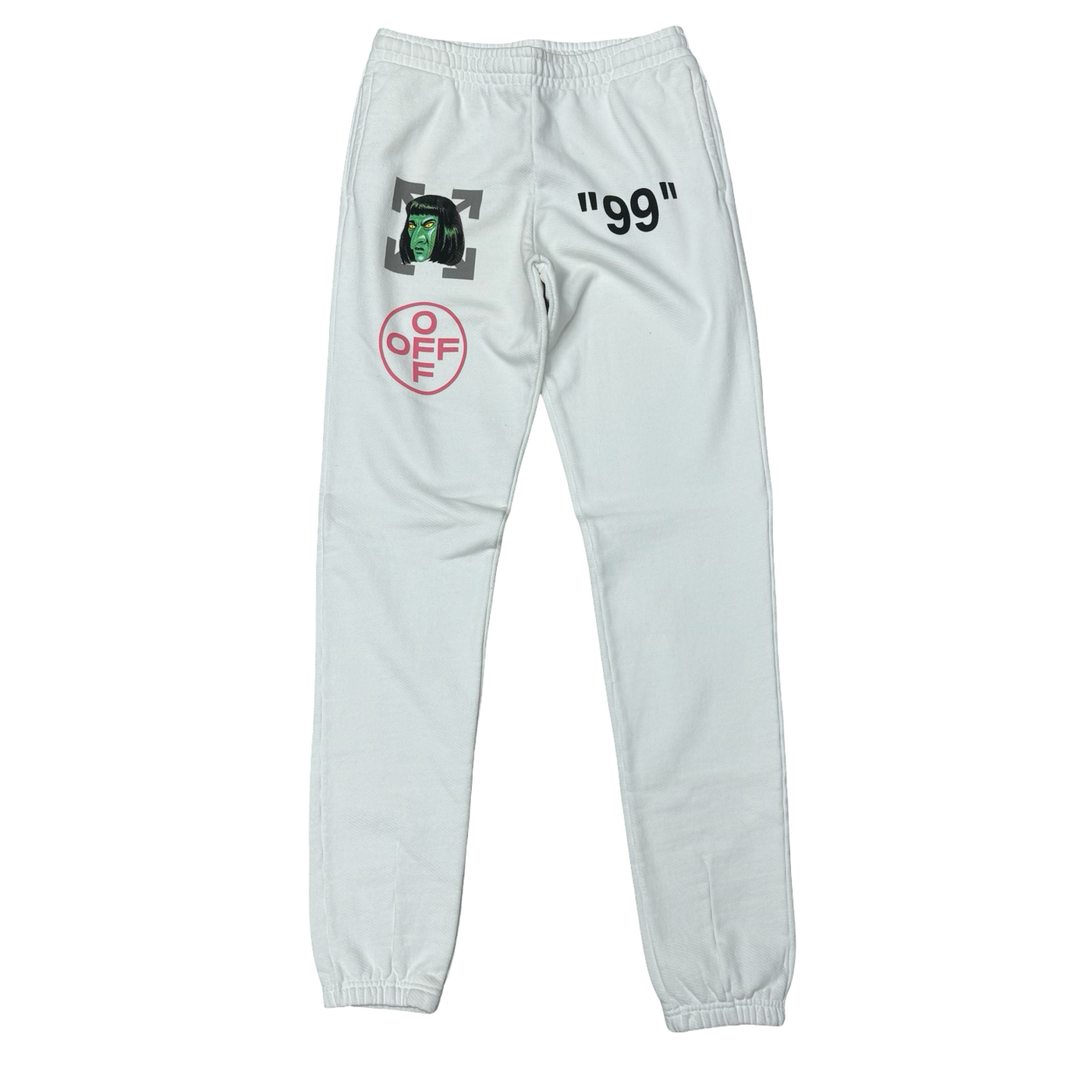 Off-White Green Man Sweatpants