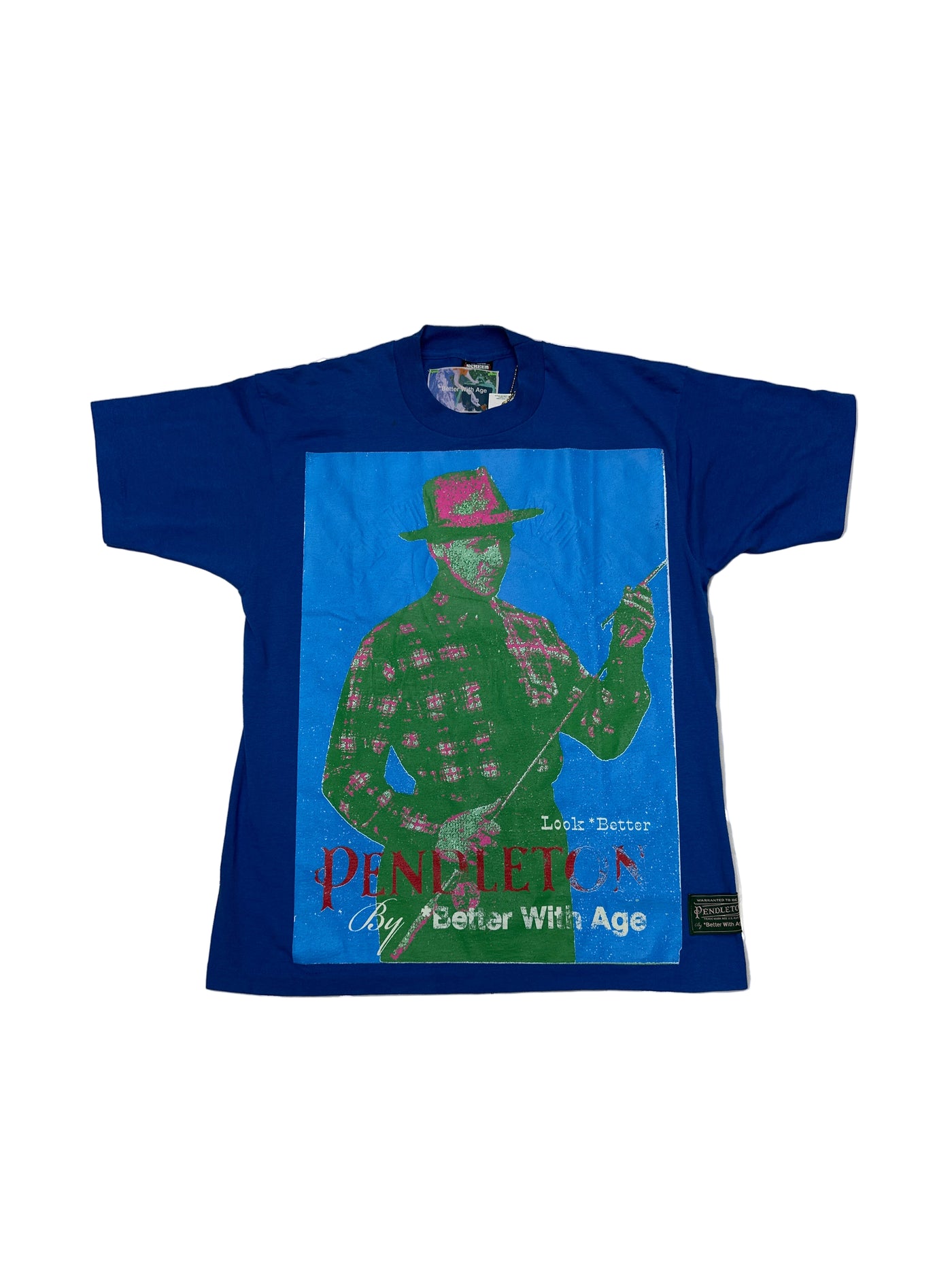 Better With Age Pendleton Novel Tee Blue