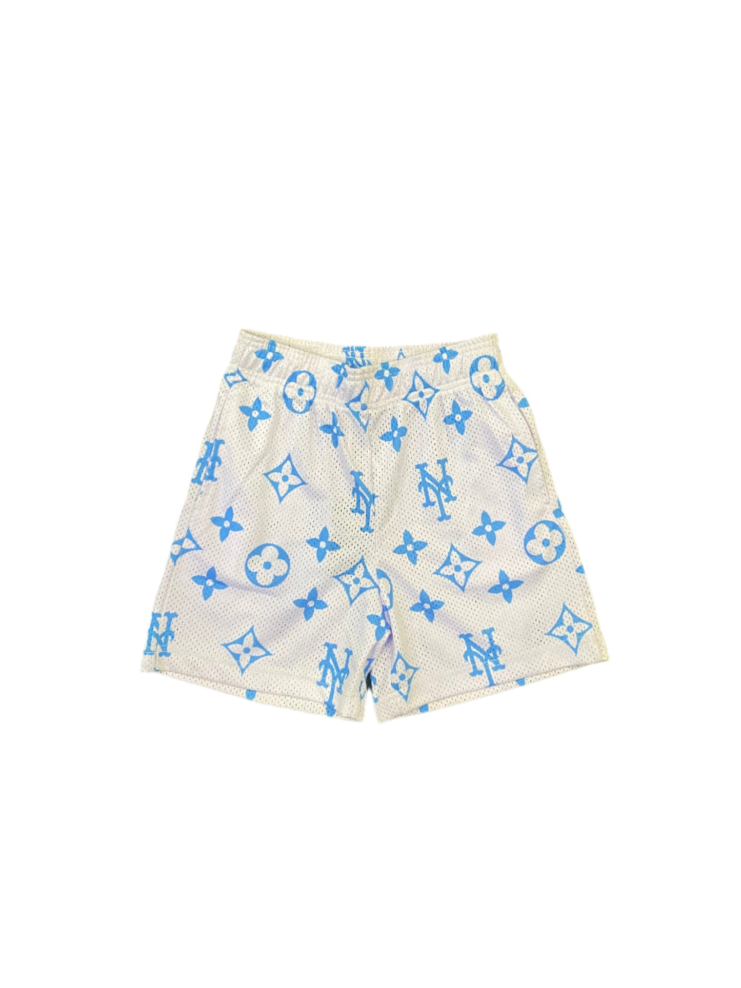 Bravest Studios Mesh Shorts White Light Blue
