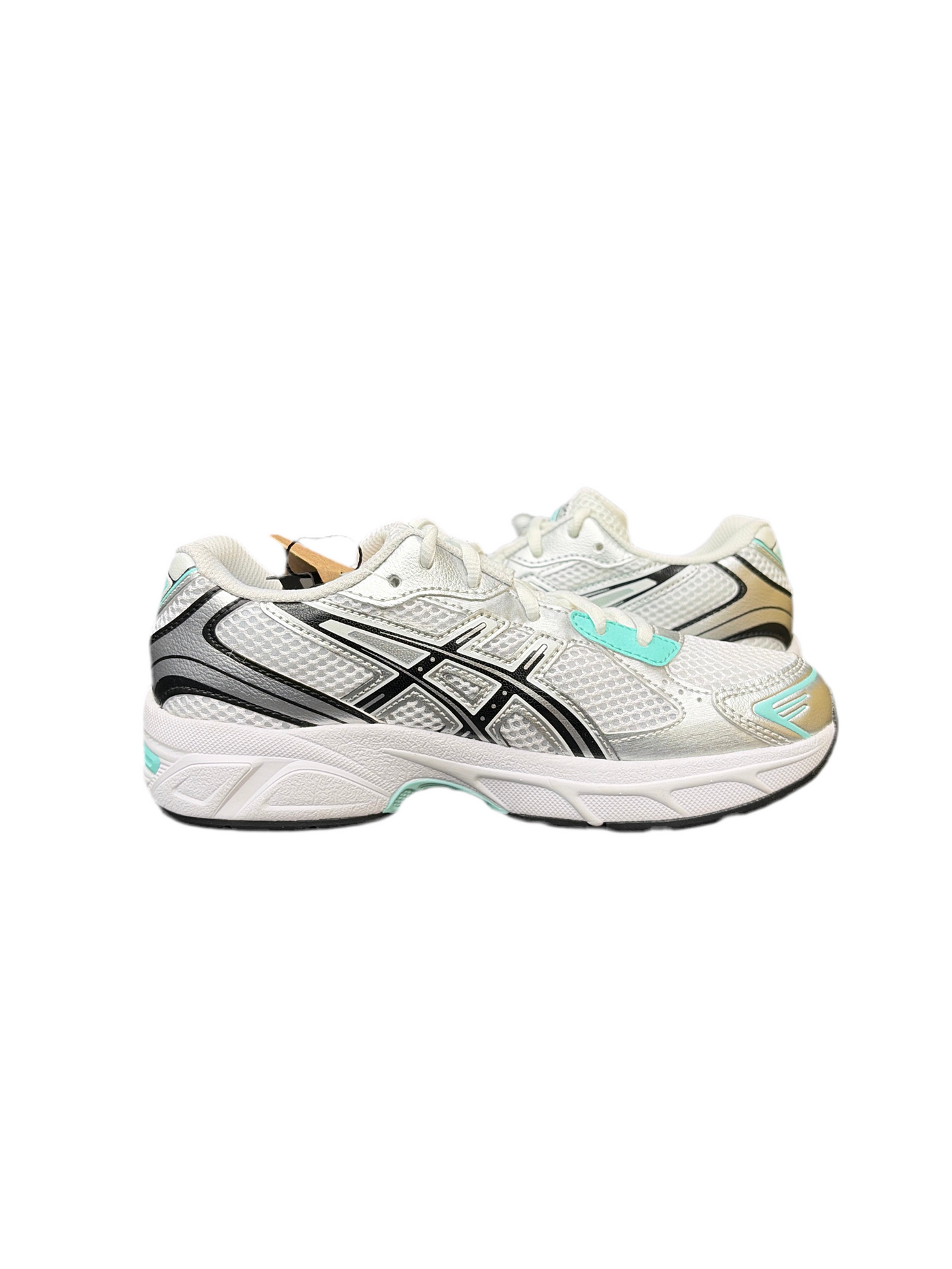 ASICS Gel-1130 (GS) White Black Aqua