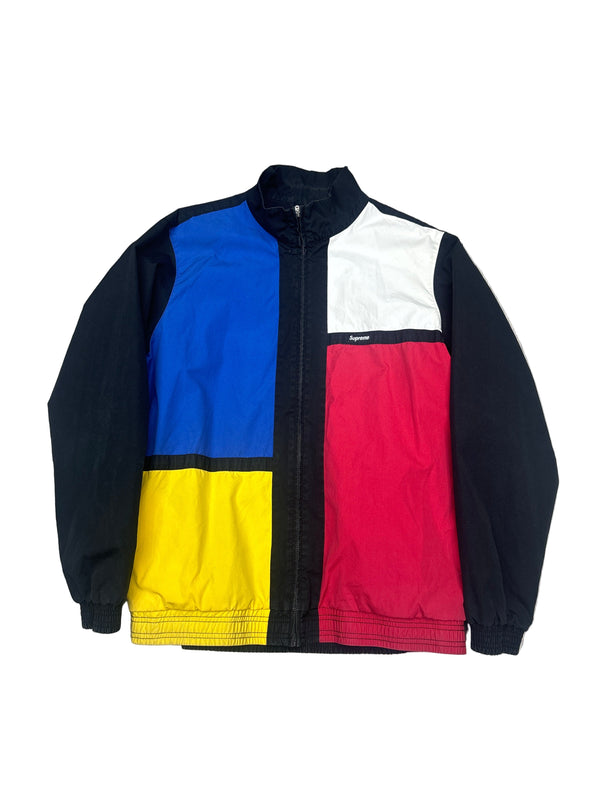 Supreme Blocked Track Jacket Black