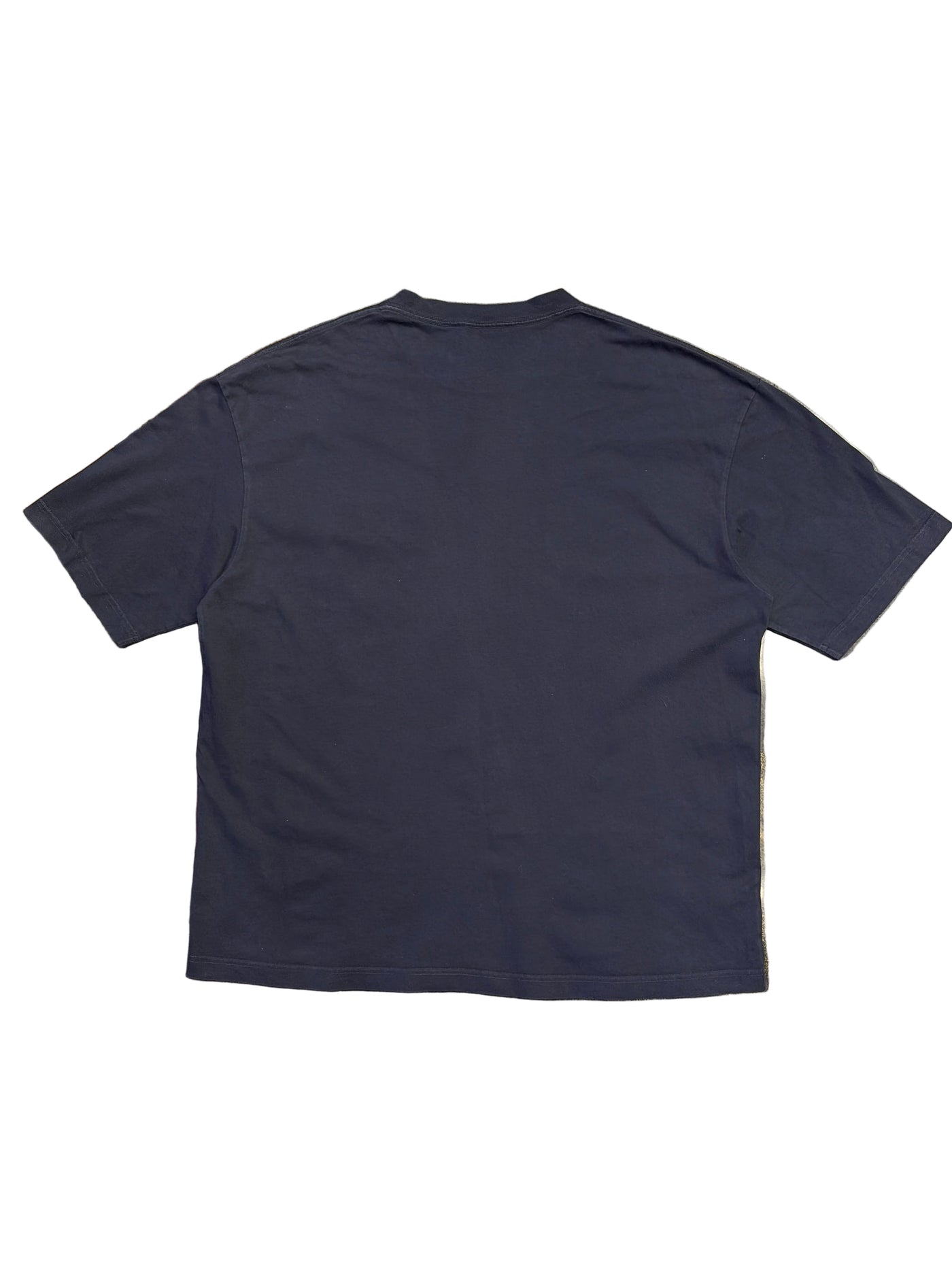 Balenciaga Crest Medium Fit T-Shirt Navy