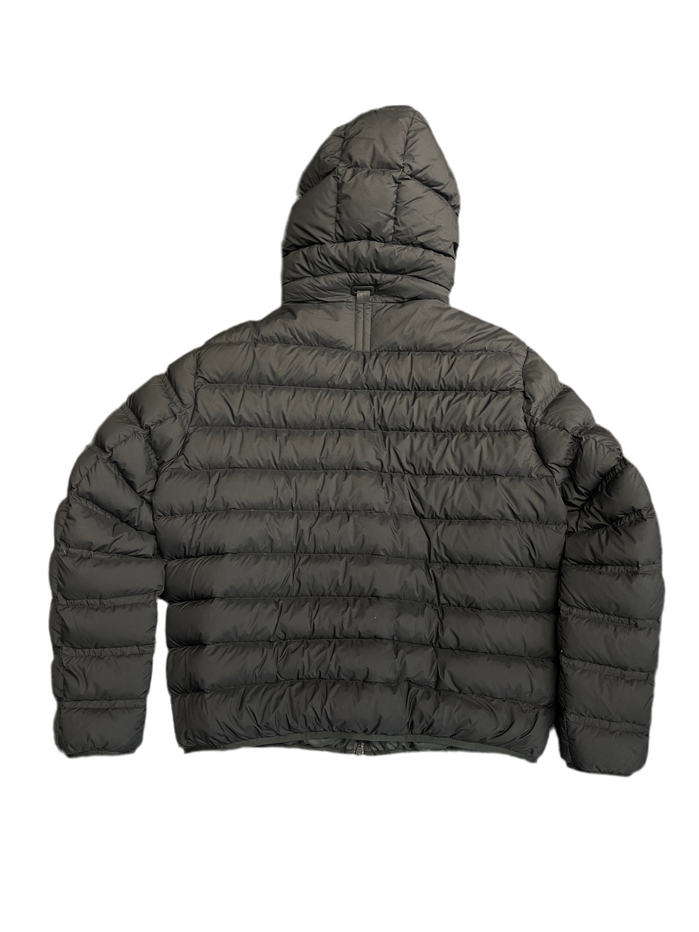 Moncler Hooded Puffer Jacket Black