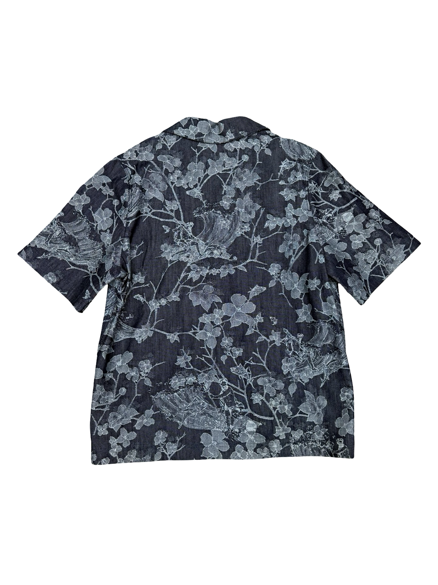 LV Jacquard Denim Floral Shirt