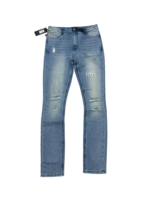 RTA Haze Triple Cross Bryant Denim Jeans
