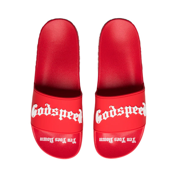 Godspeed OG Logo Slides Red