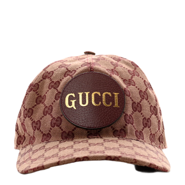 Gucci GG Canvas Velcro Strap Baseball Cap