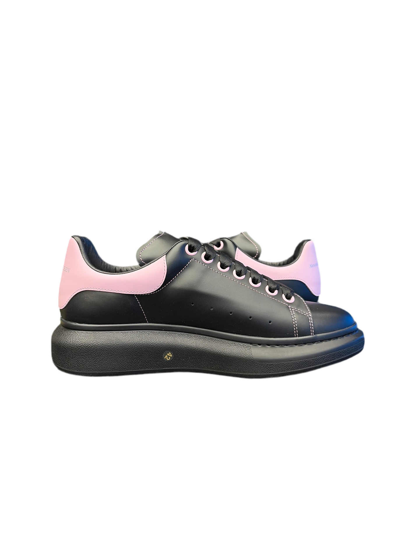 Alexander McQueen Oversized Sneaker Black Ice Pink
