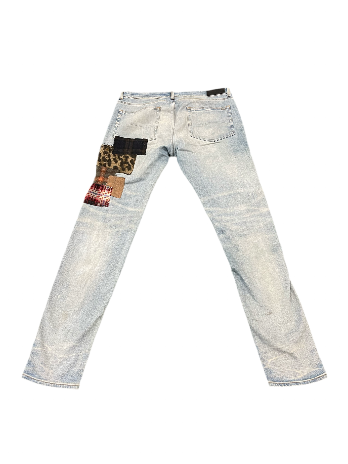 Amiri Art Patch Jeans Clay Indigo