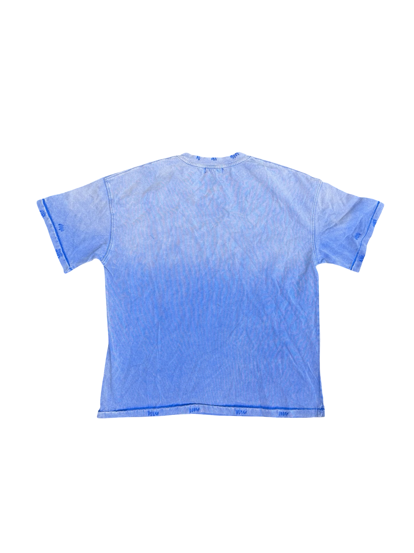 Vale Live Forever Washed Blue T Shirt