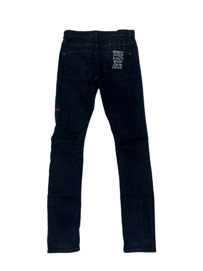 Ksubi Black Plain Denim Jeans