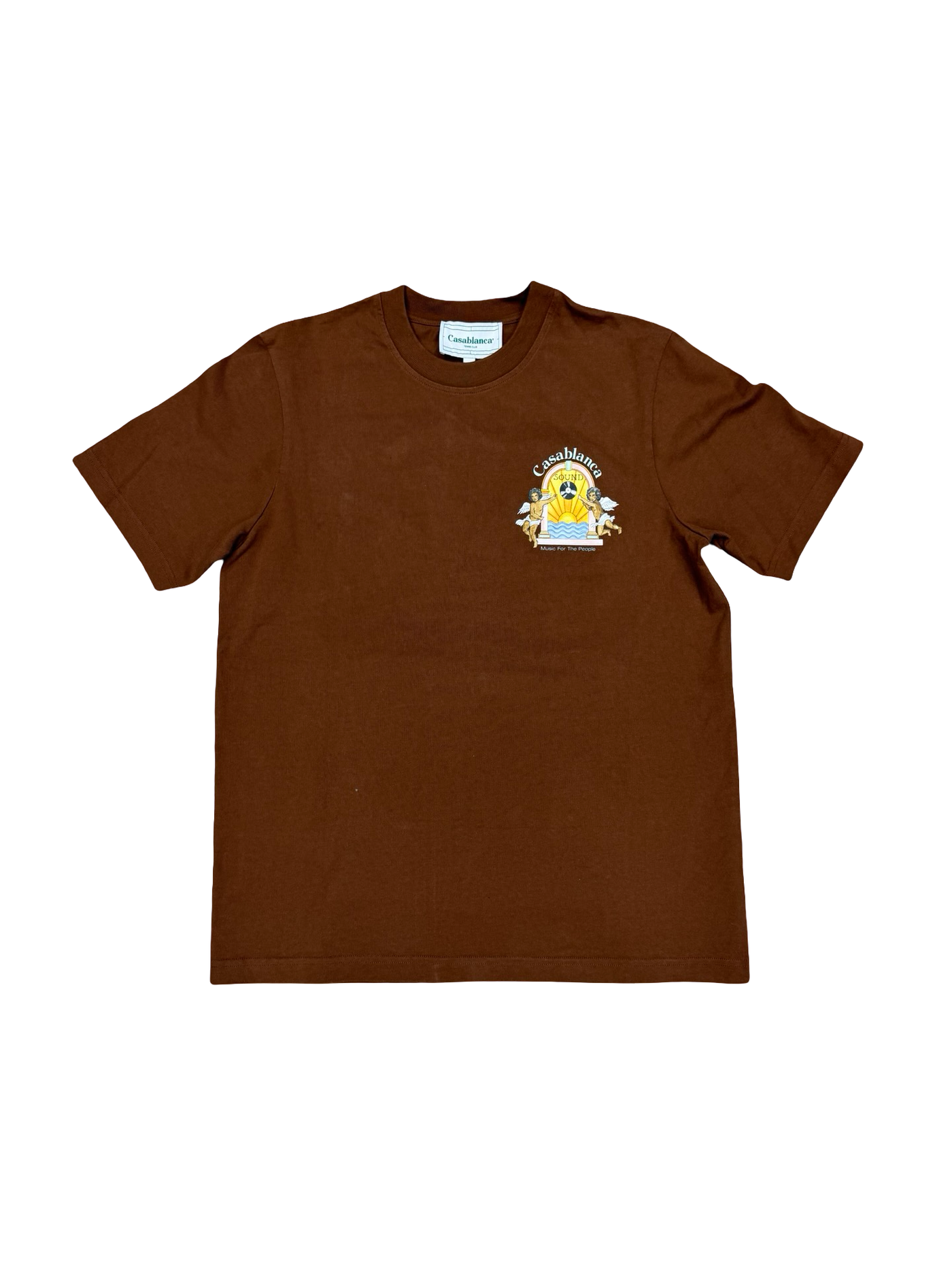 Casablanca Studio De Musique T-Shirt Brown