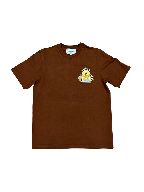Casablanca Studio De Musique T-Shirt Brown