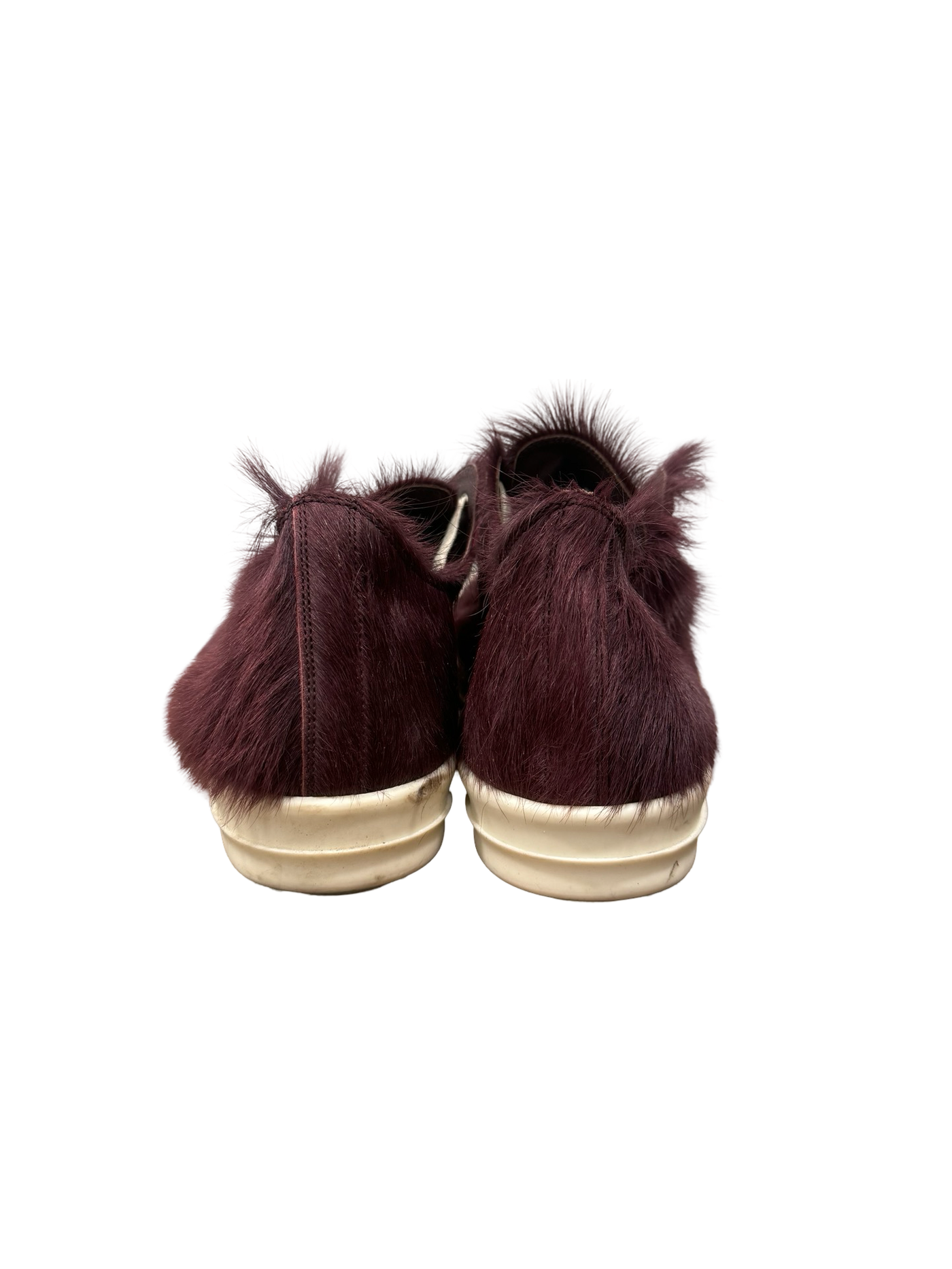 Rick Owens Low Ramones Low Top Pony Hair